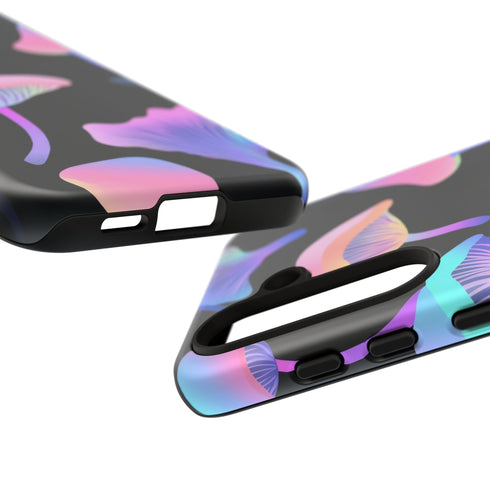 Electric Mushroomful iPhone Case